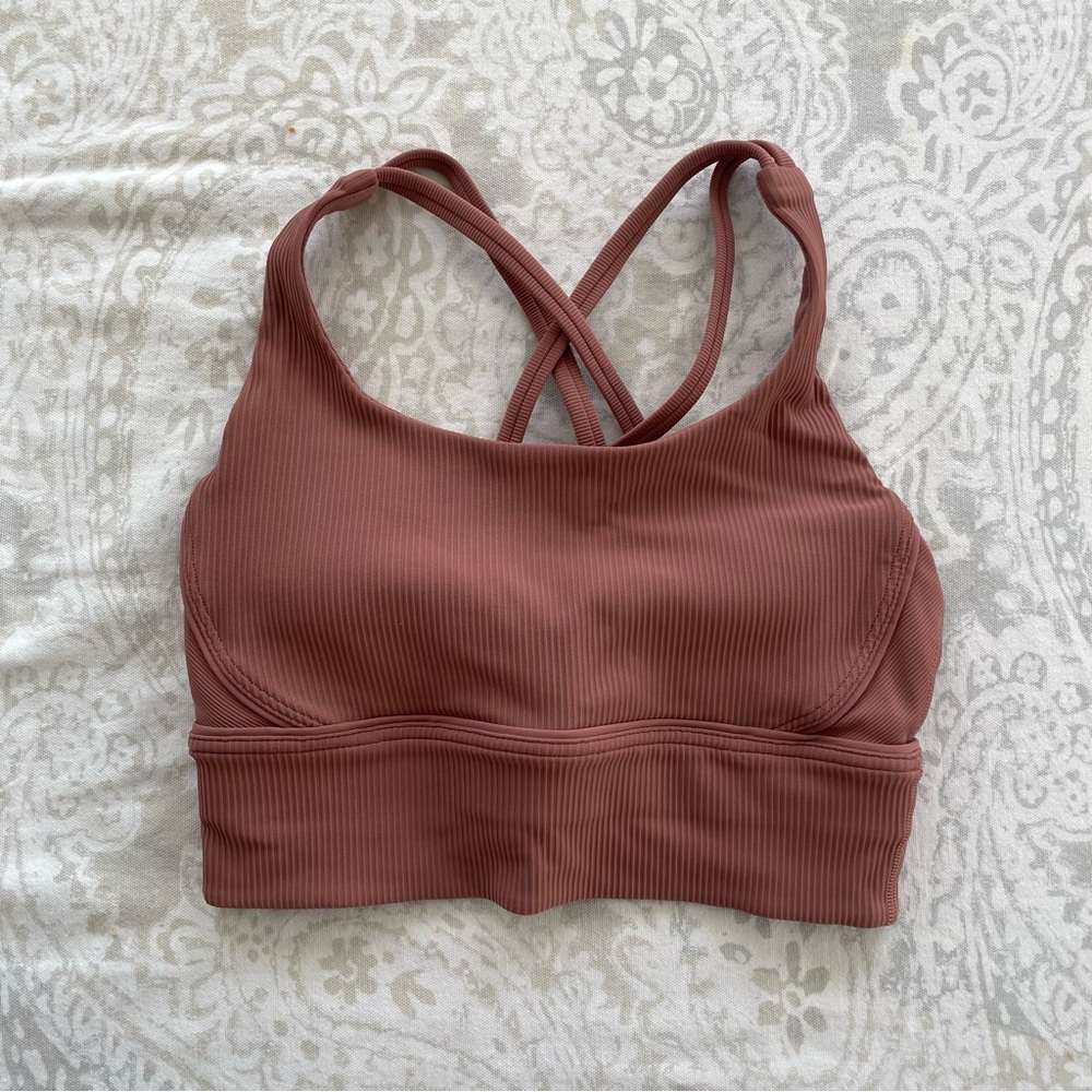 {lululemon} ribbed sports bra